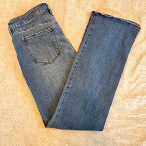 Old Navy size 10 Kicker boot cut mid-rise jeans